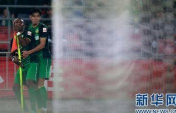 国安3-0胜海牛，提前降级确成